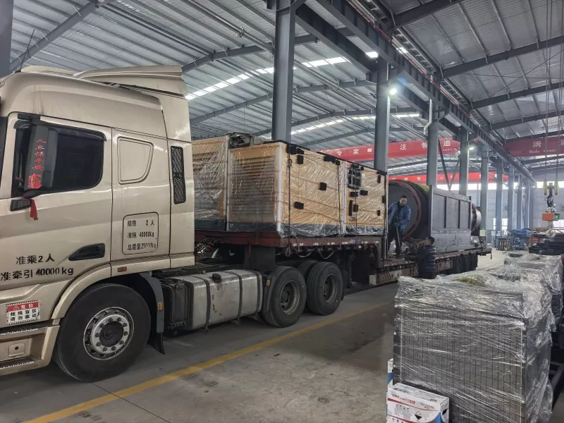 Mesin Pertambangan Jinqi Kirimake Peralatan Pemisah lan Drum Drum menyang Rusia