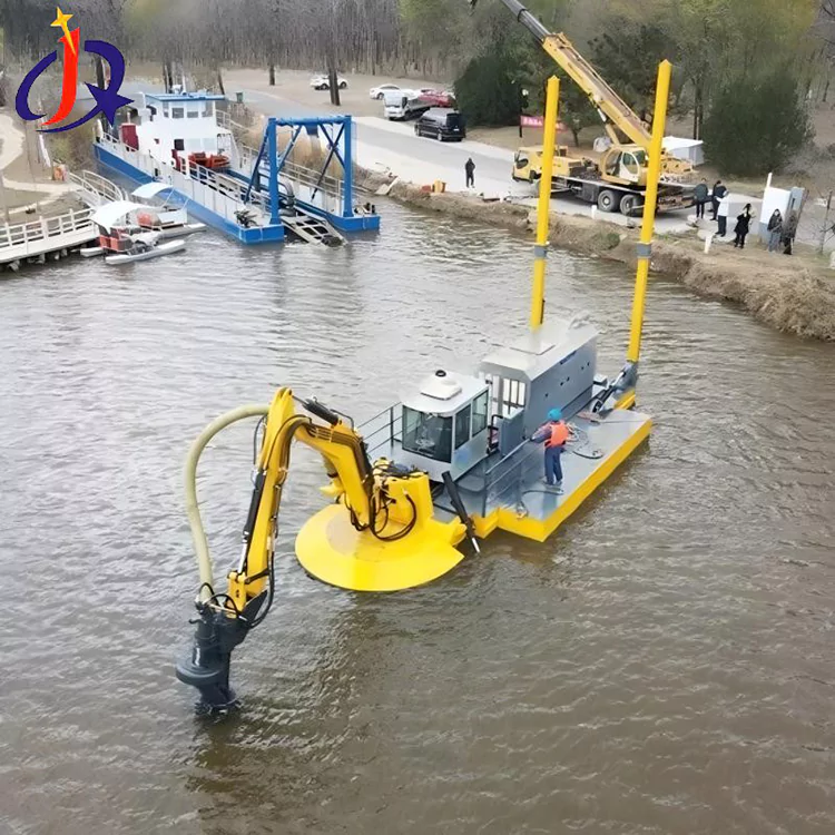 Kepiye Dredger Suction Amphibious Cutter Ngowahi Proyek Pengerukan Modern?