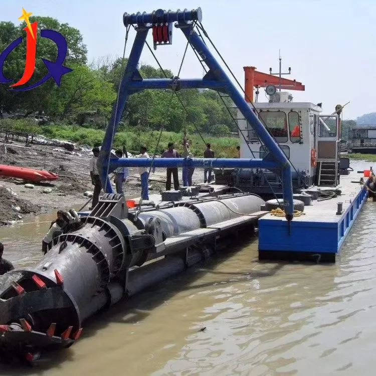 Dredger Suction Cutter karo Pabrik Cuci Emas