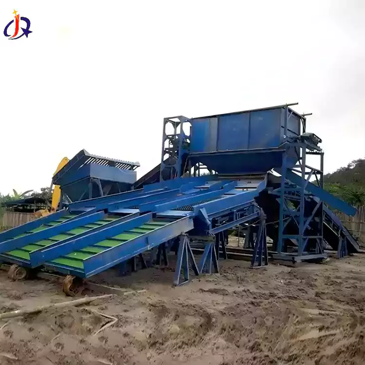 Peralatan Tambang Emas Berbasis Tanah