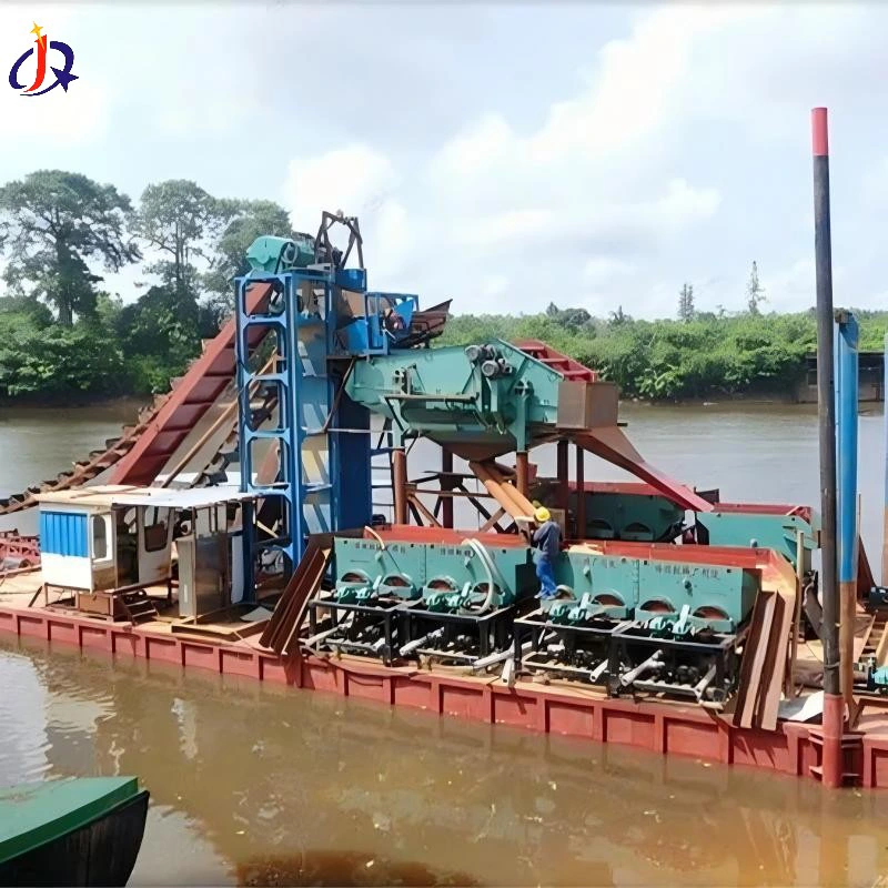 Dredger Emas Aluvial Portable kanggo Pertambangan Kali